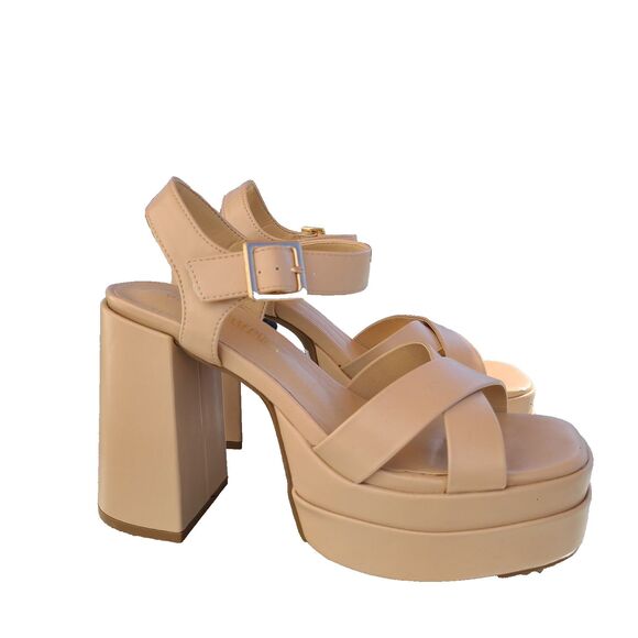 Dream Pairs Shoes - DREAM PAIRS Square Toe Platform Chunky Heel Sandals 8.5 Graduation Wedding Dance